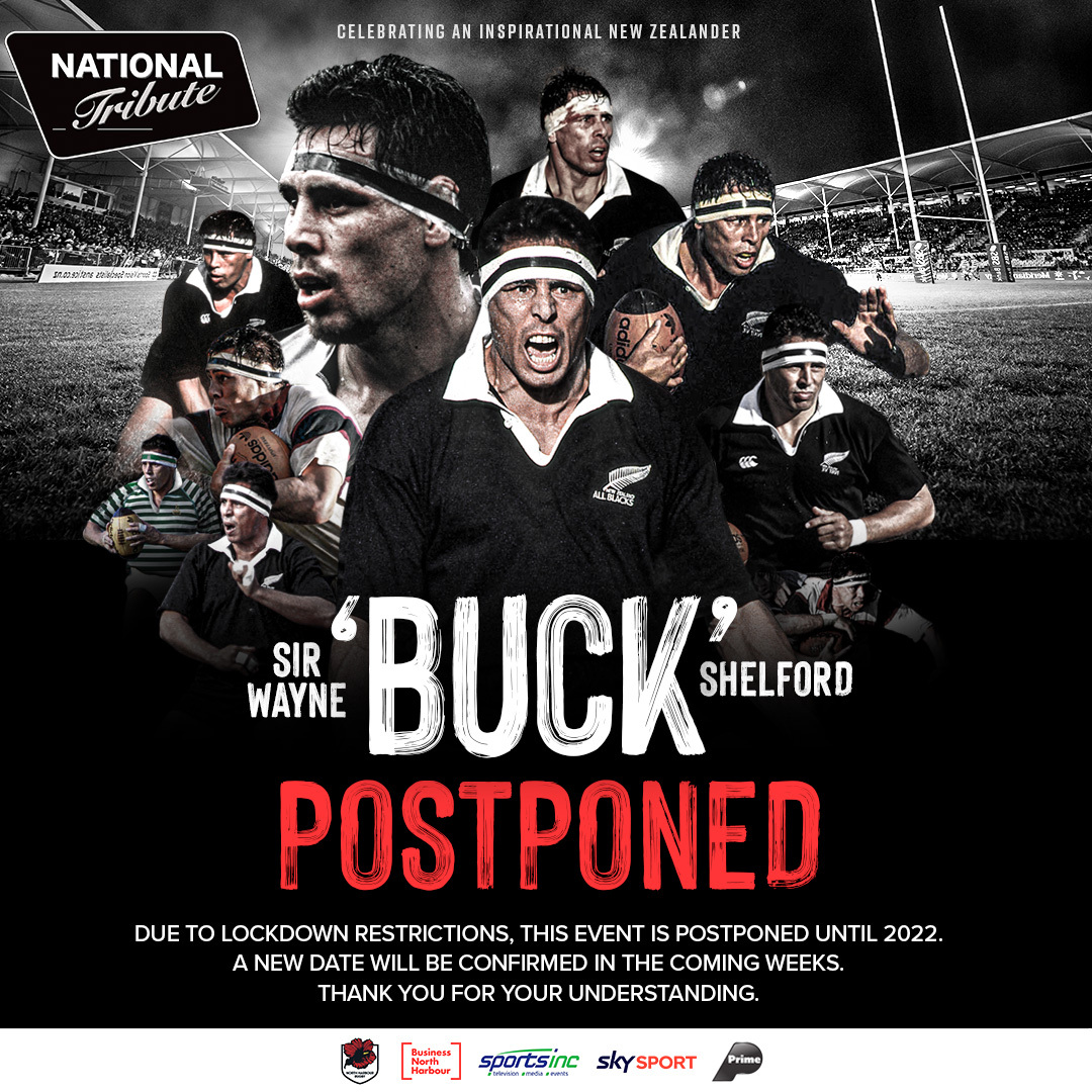 Buck Shelford Tile - Postponed