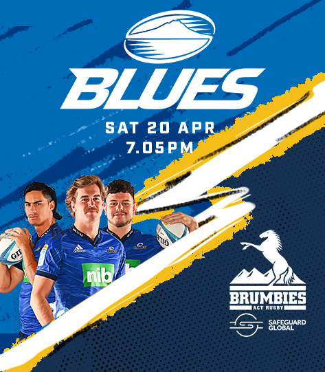Blues v Brumbies Tile - Official Hospitality - Experience Group