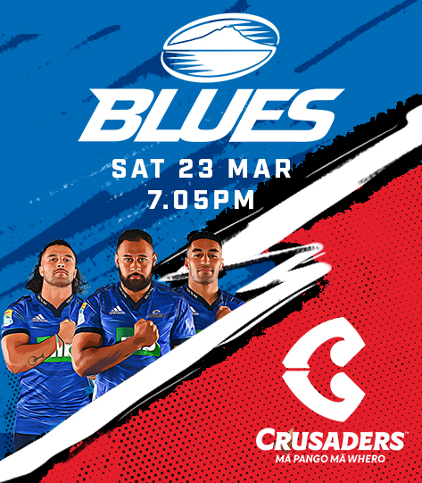 Blues v Crusaders Tile - Official Hospitality - Experience Group