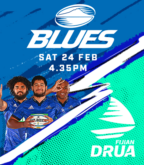 Blues v Fijian Drua Tile - Official Hospitality - Experience Group